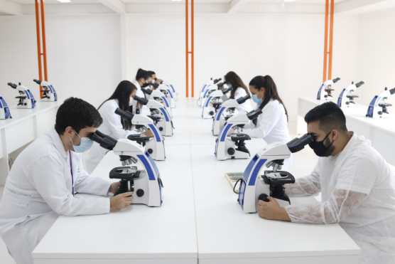 Laboratório do curso de medicina